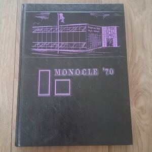 Vintage 1970 Chippewa Falls High School Yearbook Wisconsin With Signatures 70s‎